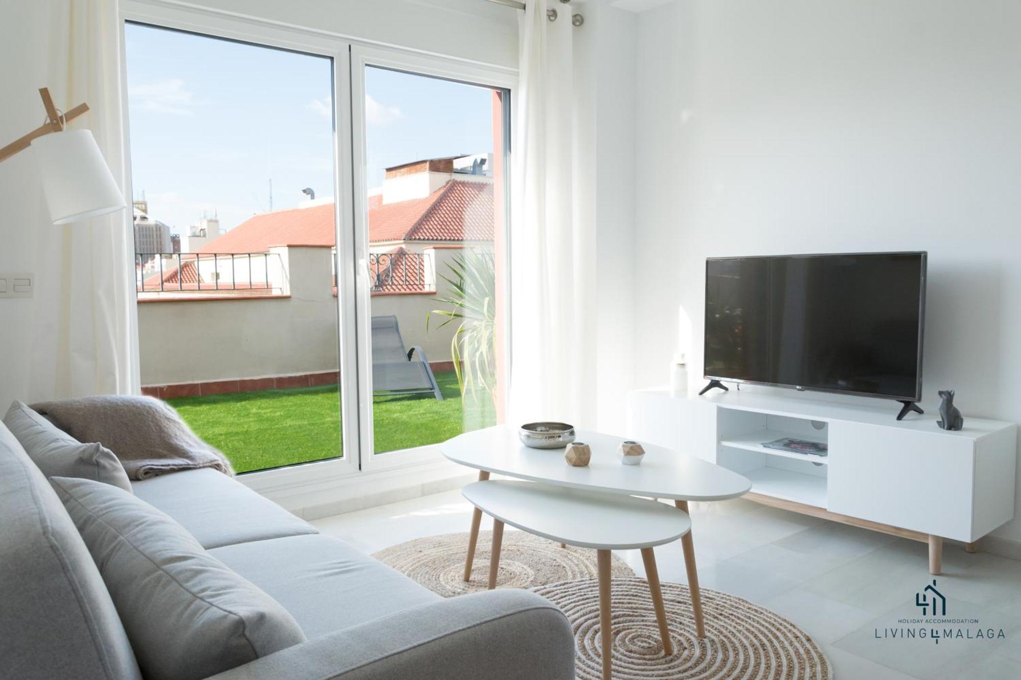 Apartamento Living4Malaga Blue Bay Exterior foto