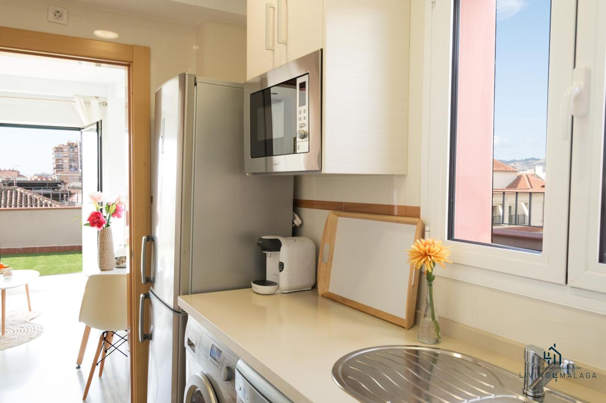 Apartamento Living4Malaga Blue Bay Exterior foto