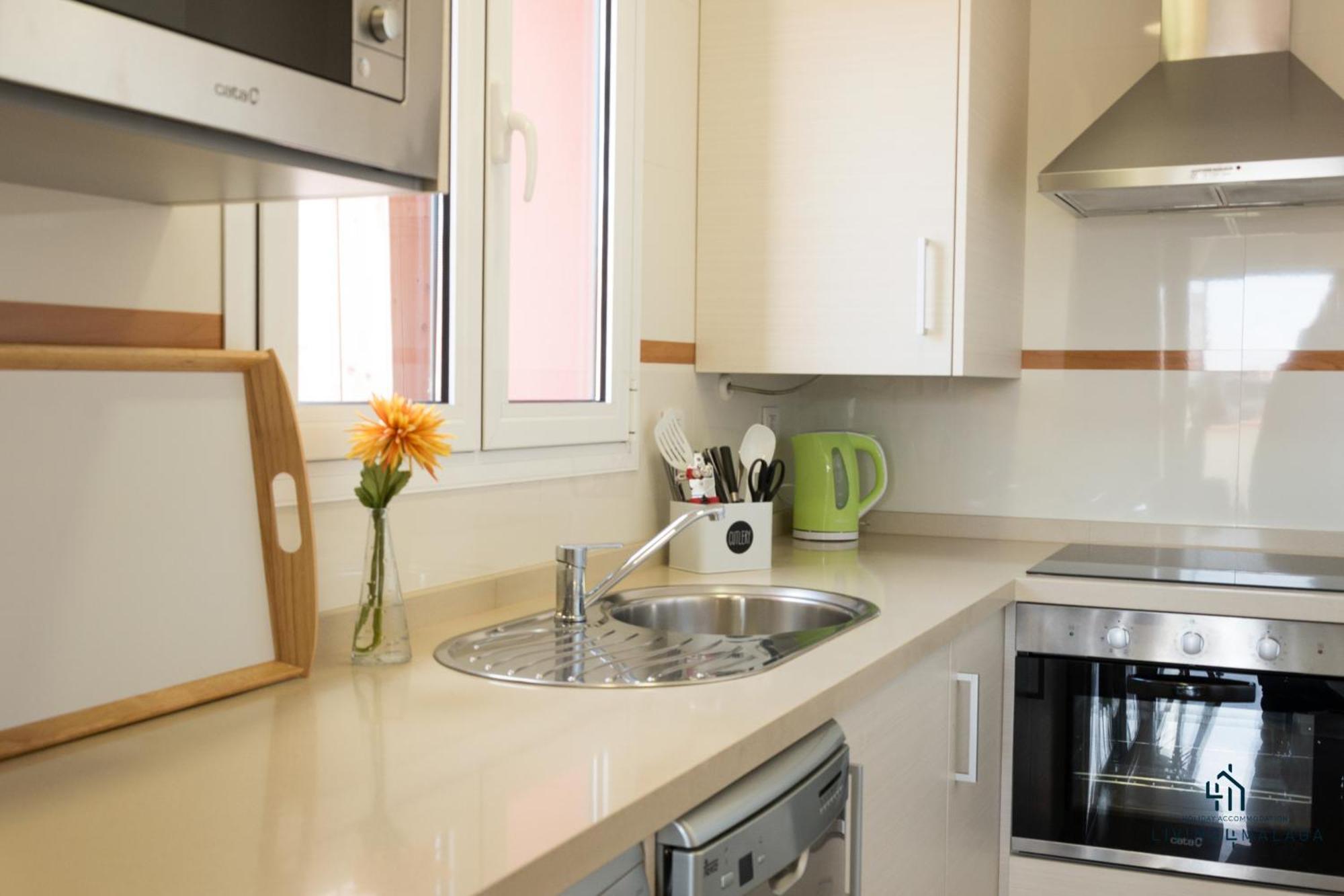 Apartamento Living4Malaga Blue Bay Exterior foto