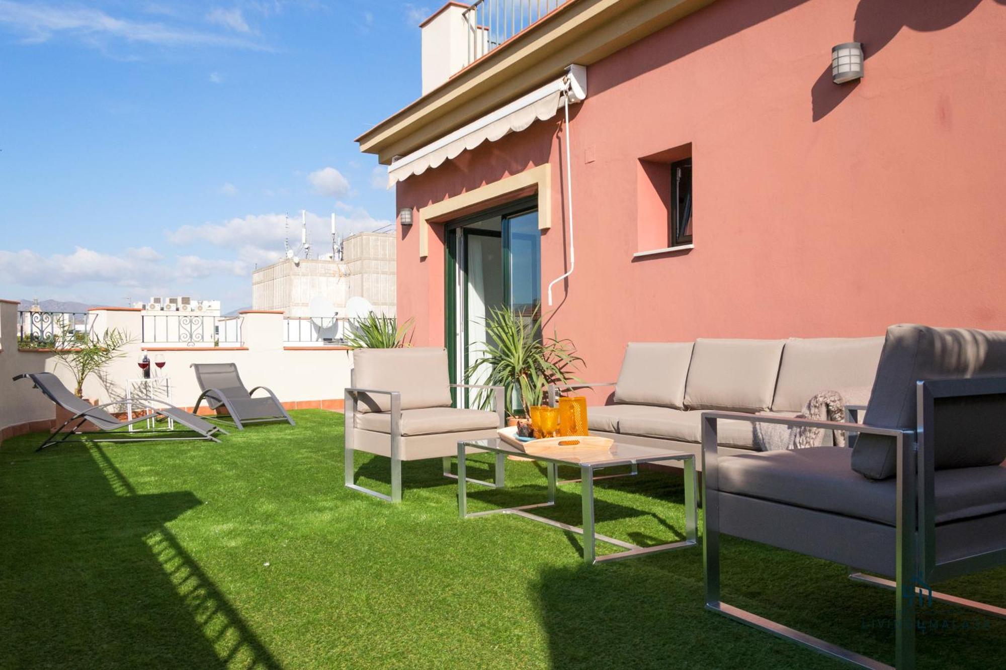 Apartamento Living4Malaga Blue Bay Exterior foto