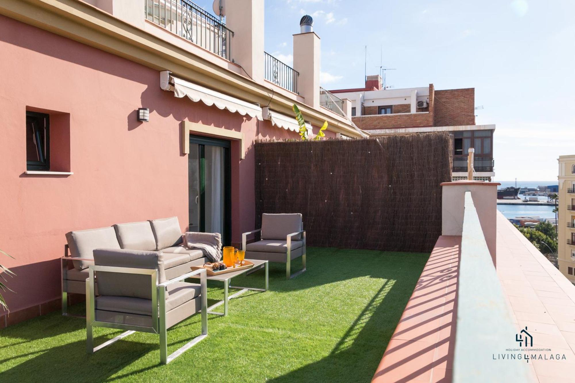 Apartamento Living4Malaga Blue Bay Exterior foto