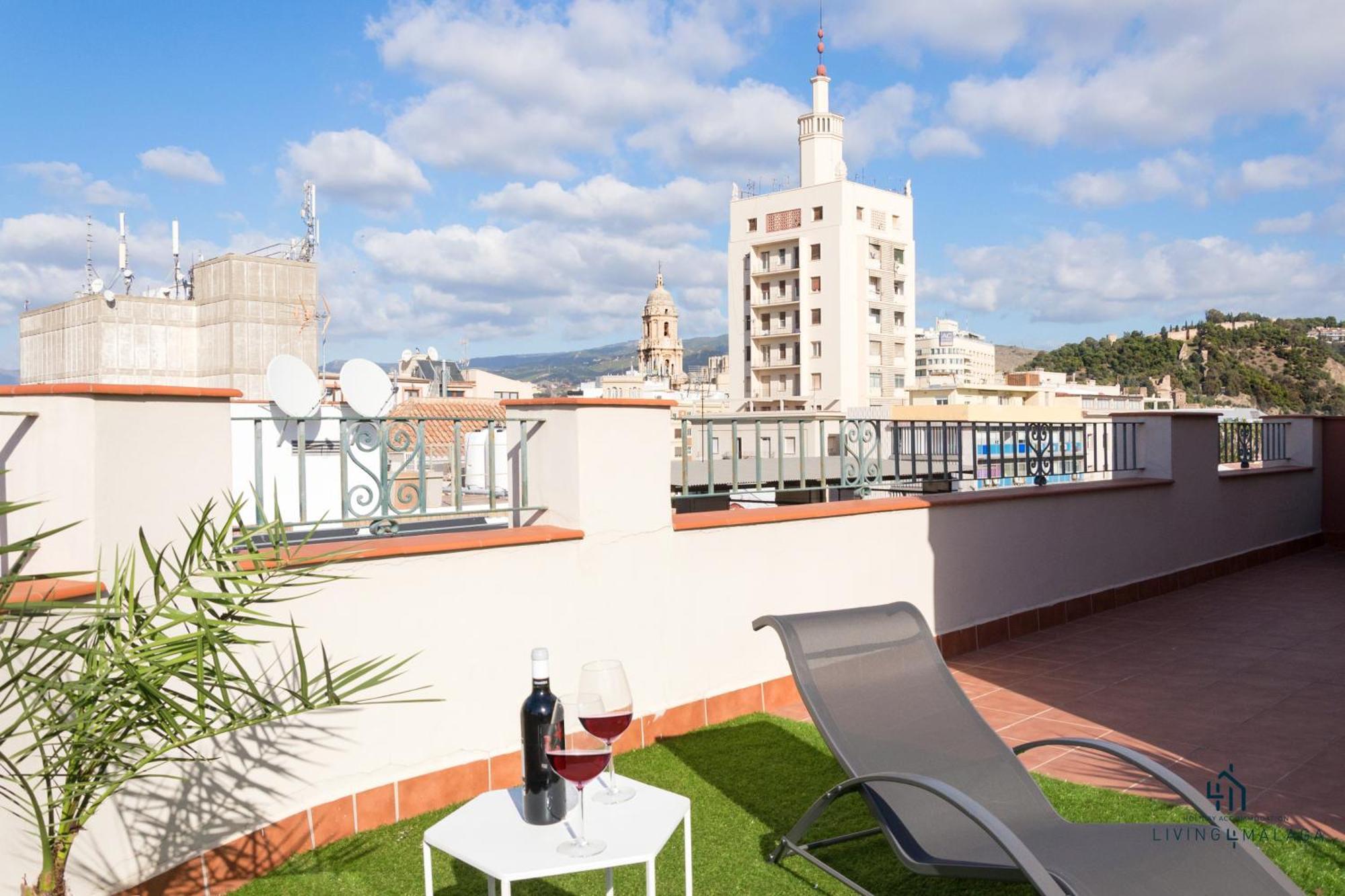 Apartamento Living4Malaga Blue Bay Exterior foto